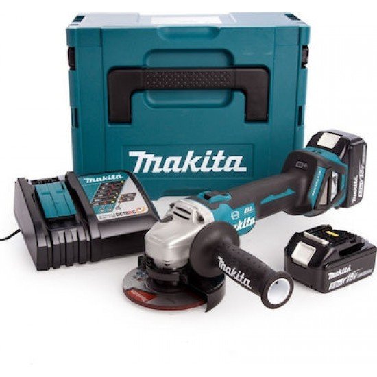Makita Τροχός 125mm Μπαταρίας 2x5Ah Makita Τροχός 125mm Μπαταρίας 2x5Ah