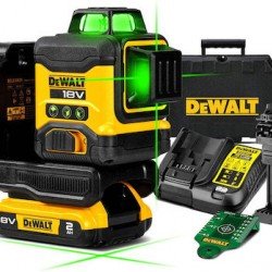 Dewalt DCLE34031D1 Αυτορυθμιζόμενο Γραμμικό Αλφάδι Laser Πράσινης Δέσμης