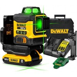 Dewalt DCLE34031D1 Αυτορυθμιζόμενο Γραμμικό Αλφάδι Laser Πράσινης Δέσμης